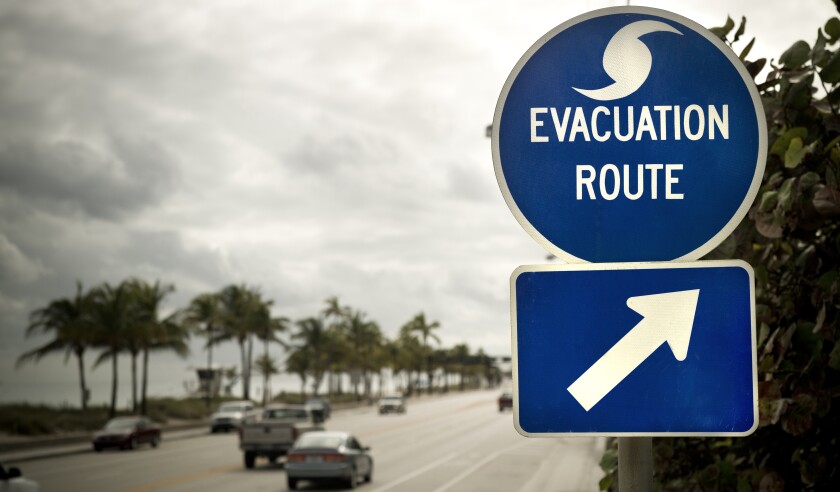 Hurricane evacuation route sign.jpg