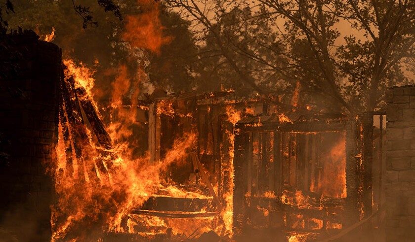 California Wildfires 2020: LNU Lightning Complex Fire