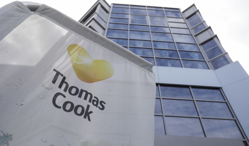 BELGIUM THOMAS COOK HEADQUARTERS MONDAY