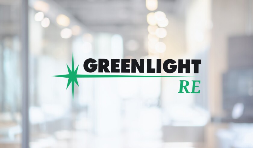 Abstract blurred office interior background