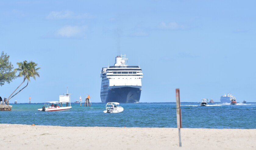 COVID-19 - Two Coronavirus-Impacted Cruise Ships the MS Zaandam and MS Rotterdam Cleared To Dock In Port everglades Foirda with dead and sick After Weeks At Sea