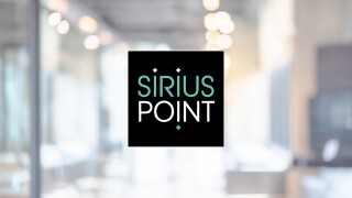 Abstract blurred office interior background