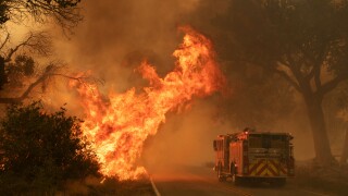 Wildfire California Los Angeles Firetruck.jpg