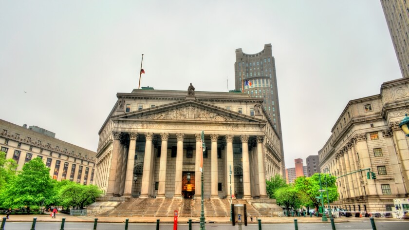 The New York State Supreme Court Building