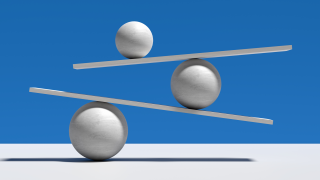 Balance, equilibrium stability in risk environment comparisons abstract fund finance.png