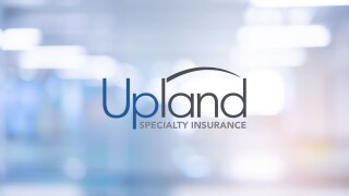 Abstract blurred inside interior of hospital building background with shine light for advertisement design and show content concept