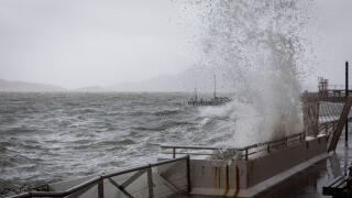 Hong Kong, China. 24th Sep, 2025. Waves crashed into the shoreline as Ragasa hit Hong Kong. Super Typhoon Ragasa, counted as one of the most powerful tropical cyclone of 2025, has hit Hong Kong on Wednesday, achieving up to 220km/h wind speed and gusts of