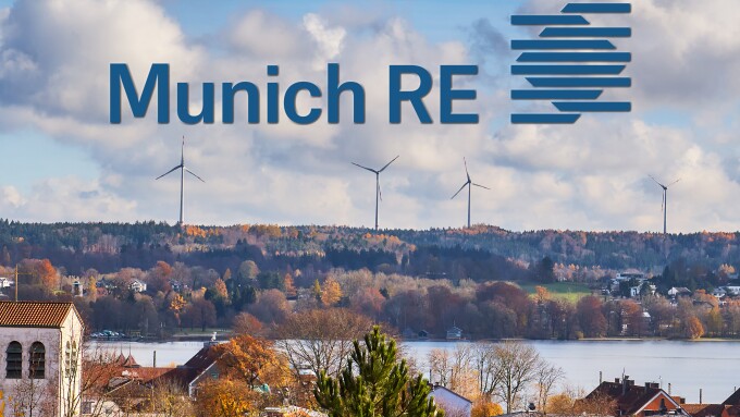 munich reinsurance e&s sustainability wind solar