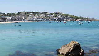 Hugh Town Harbour, Scilly, UK