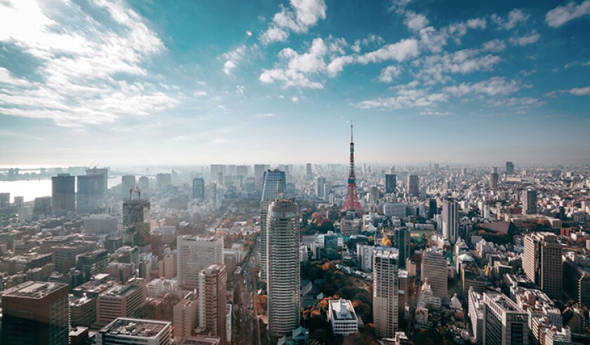 Tokyo, Japan Skyline