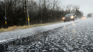 Hailstorm cars driving hail.jpg