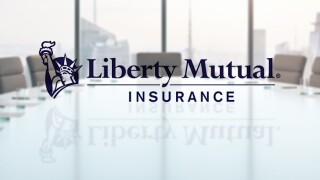 Liberty Mutual Insurance logo boardroom reflection new 2022.jpg
