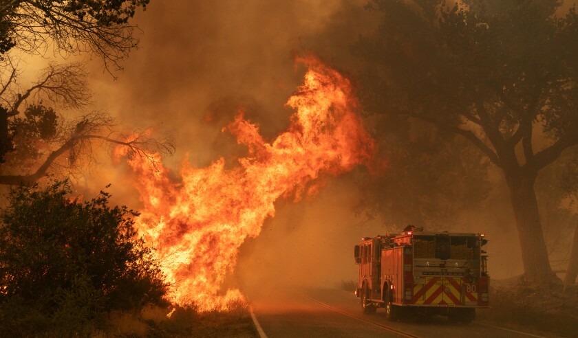 Wildfire California Los Angeles Firetruck.jpg