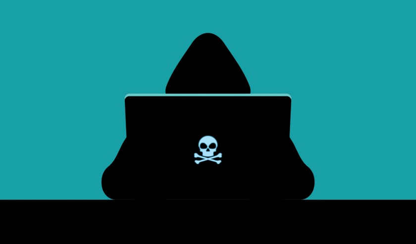 Hacker in the dark