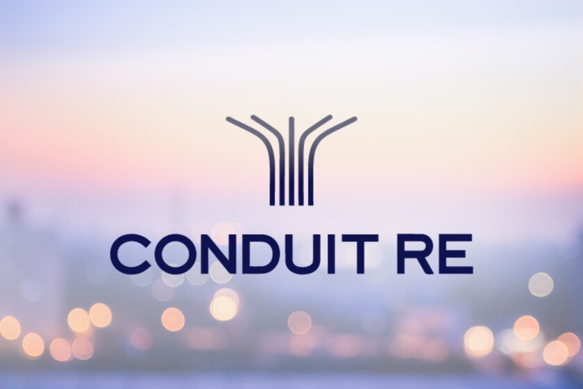 Blurred city sunrise background