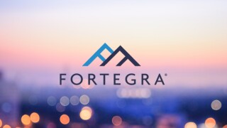 Blurred city sunrise background