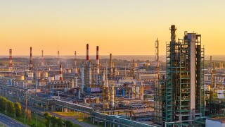 Aerial drone view of petrol industrial zone or oil refinery in Yaroslavl, Russia.jpg