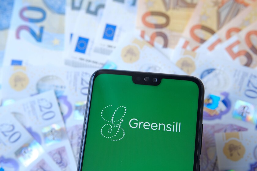 Greensill logo on phone.jpg