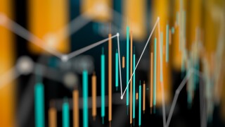 abstract graph data slightly-positive trending-up
