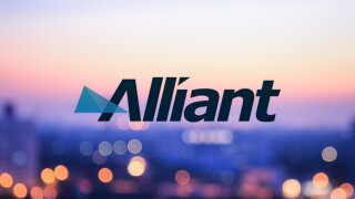 Blurred city sunrise background