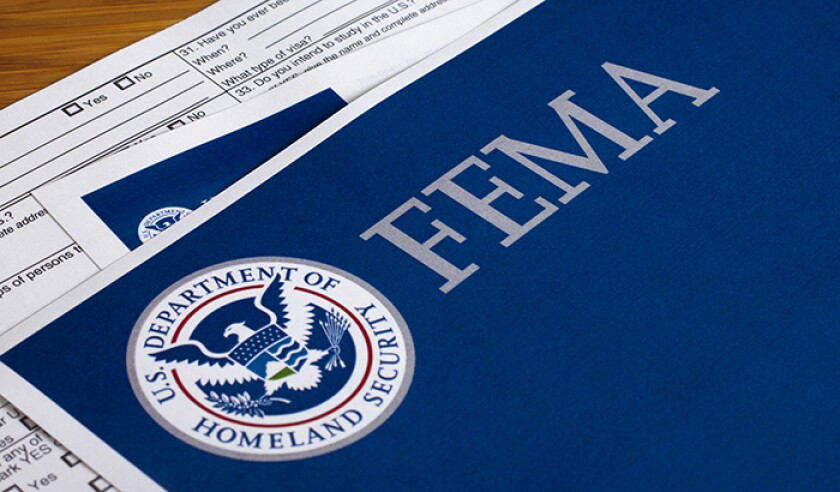 FEMA US Homeland Security Form