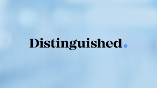 Abstract blurred interior of corridor clinic background in blue color , blurry image