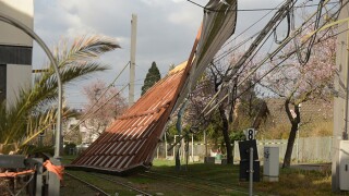 Storm Depression Eberhard in Baden-Württemberg