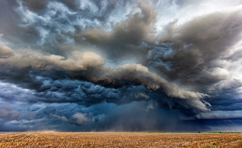 Storm clouds