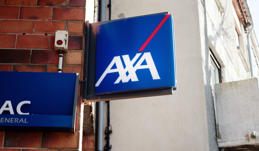 AXA XL Sign, Castelnaudary, France.jpg