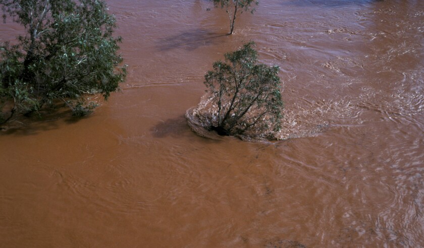 Flood waters, Northern New South Wales, Australia