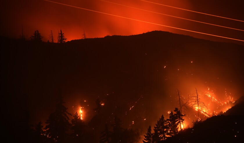 California Wildfires 2020: Lake Fire