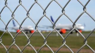 Grounded Airplane, Covid - 19 Corona Pandemic