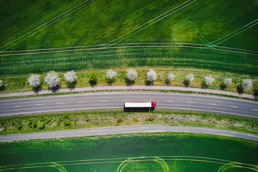transportation cargo truck highway auto