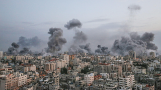 ALAMY Israel Palestine israeli strike on Gaza October 2023.png