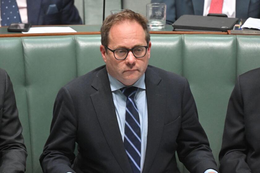 Canberra, Australia. 26th Aug, 2025. Assistant Treasurer Daniel Mulino during Question Time in the House of Representatives at Parliament House in Canberra, Tuesday, August 26, 2025. (AAP Image/Mick Tsikas) NO ARCHIVING Credit: Australian Associated Press