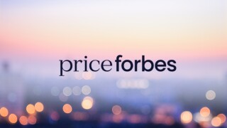 Blurred city sunrise background