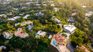 Beverly Hills mansions landscape aerial view -Los Angeles California.jpg