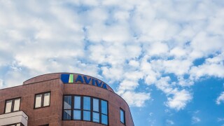 aviva logo aviva headquarters Lyon, France.jpg