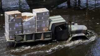 FEMA flood, federal flood, national guard