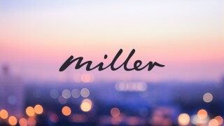 Blurred city sunrise background
