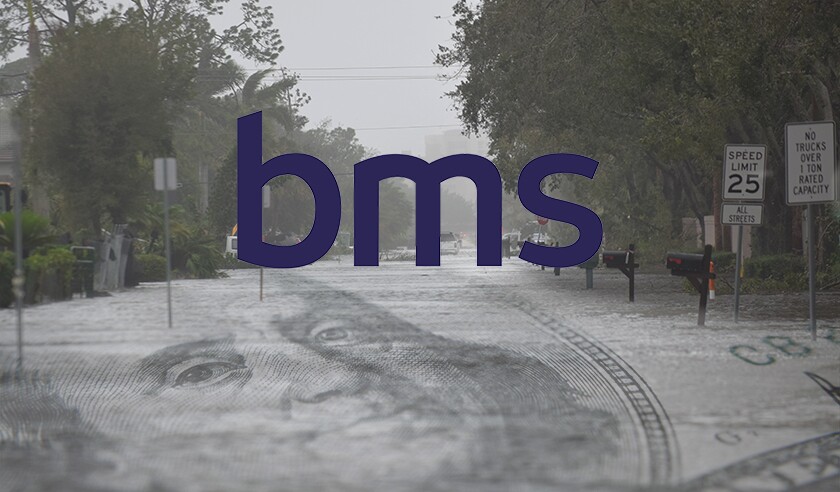 hurricane flood money bms