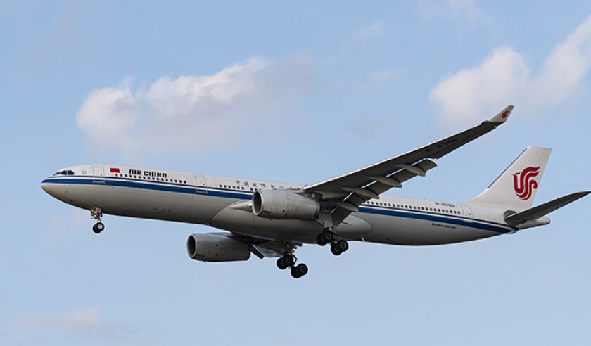 Airplanes at Vancouver International Airport