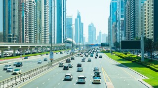 Dubai, United Arab Emirates traffic.jpg