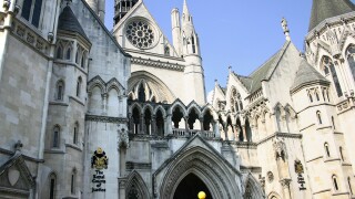 Entrance and front view of the Royal Courts of Justice in the City of London.jpg