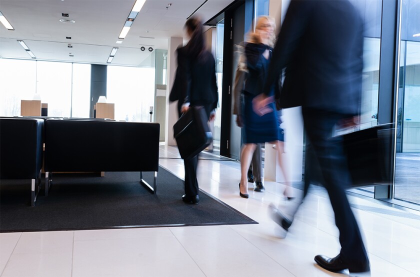 Working process in the office, business people working, walking and talking.jpg