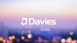 Blurred city sunrise background