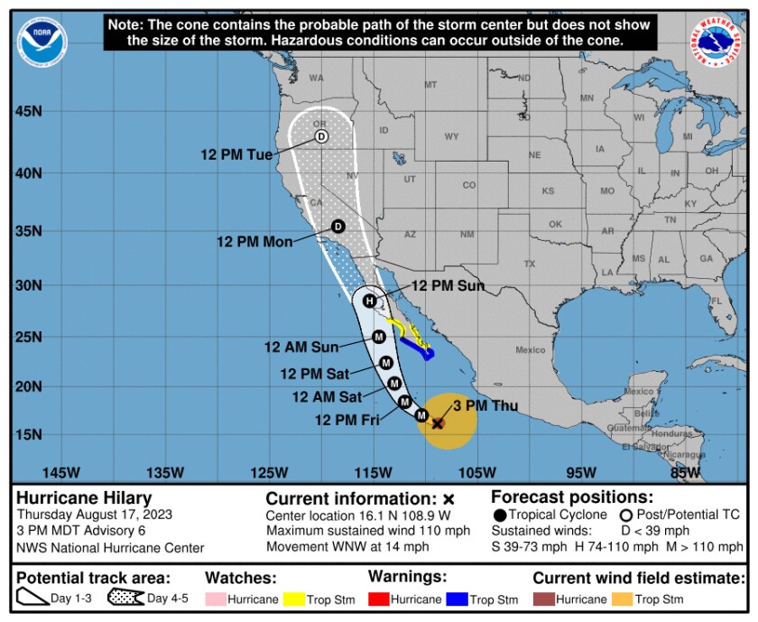 hurricane hilary 17 august 3 pm mdt noaa.jpg