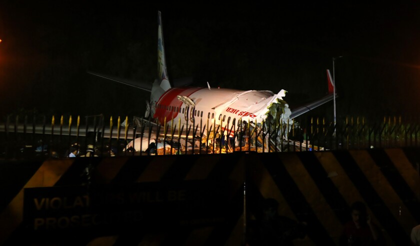 INDIA-KERALA-KOZHIKODE AIRPORT-PLANE CRASH