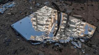 Beirut, Beirut, Lebanon. 2nd Oct, 2024. Hezbollah's press and media office organised a tour inside the Dahieh residential suburb, south of Beirut, to show the recent bombed areas. 4 locations bombed in the last few days have been shown to the internationa