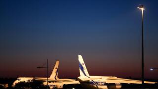 Schkeuditz, Germany. 08th Sep, 2025. Antonov An-124 cargo planes from the Russian Volga-Dnepr Group are parked at Leipzig/Halle Airport. The planes are no longer allowed to take off as EU airspace is closed to Russian aircraft. Credit: Jan Woitas/dpa/Alam